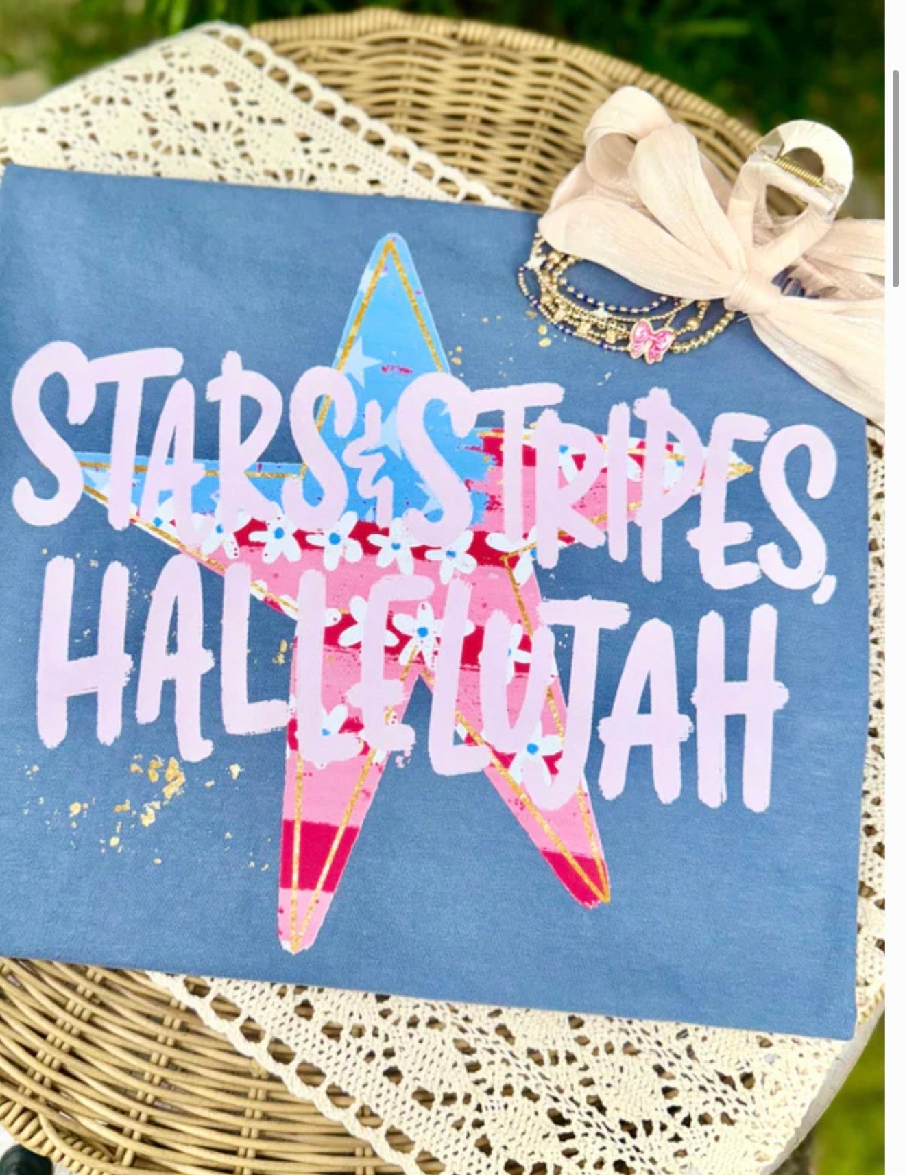 STARS AND STRIPES PRINT
