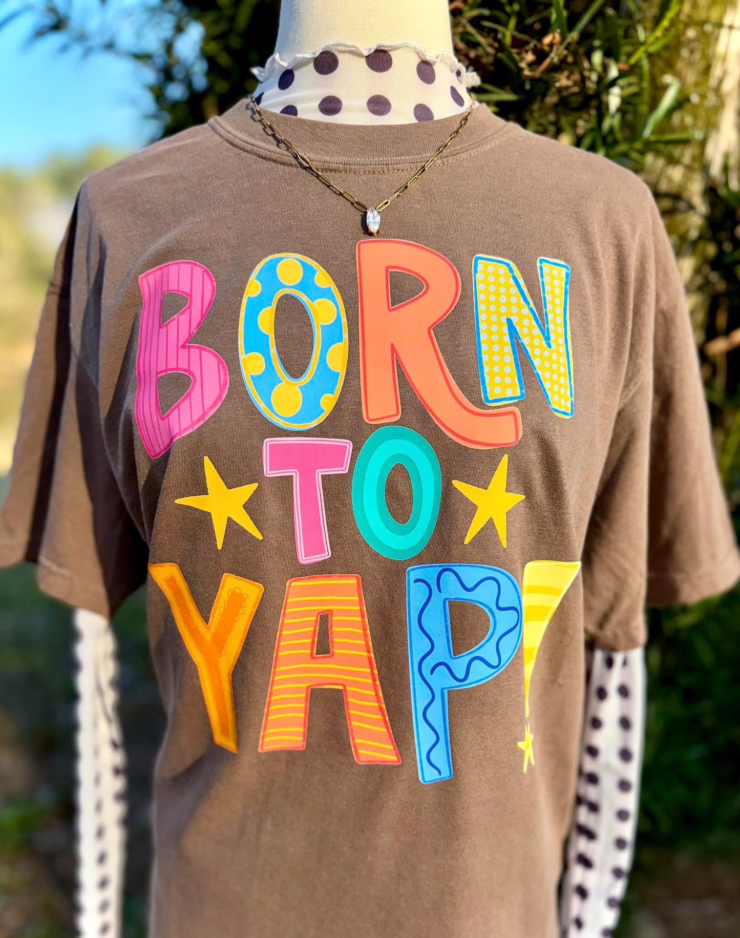 BORN TO YAP INDIVIDUAL PRINT