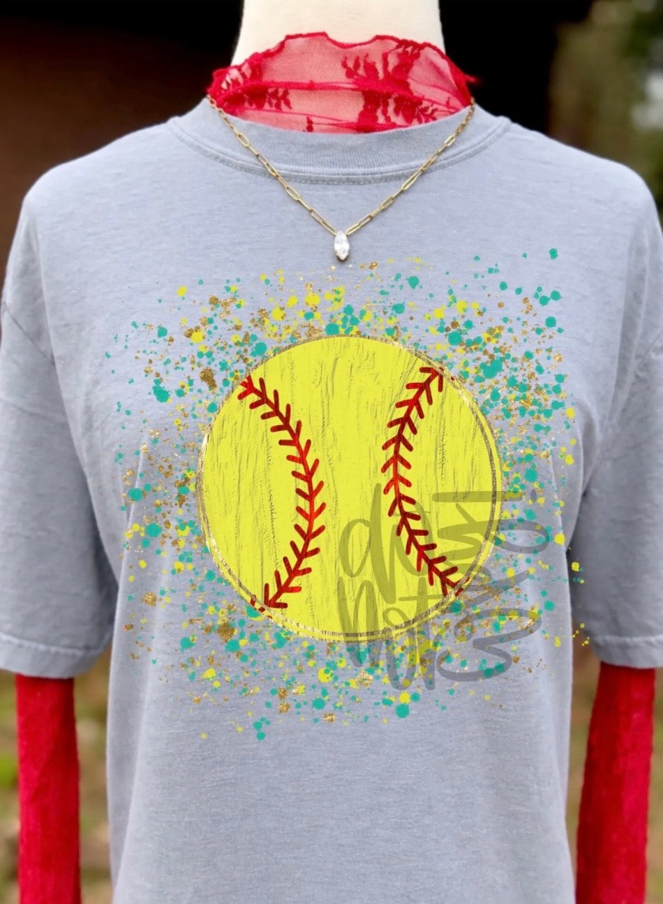 SOFTBALL INDIVIDUAL PRINT