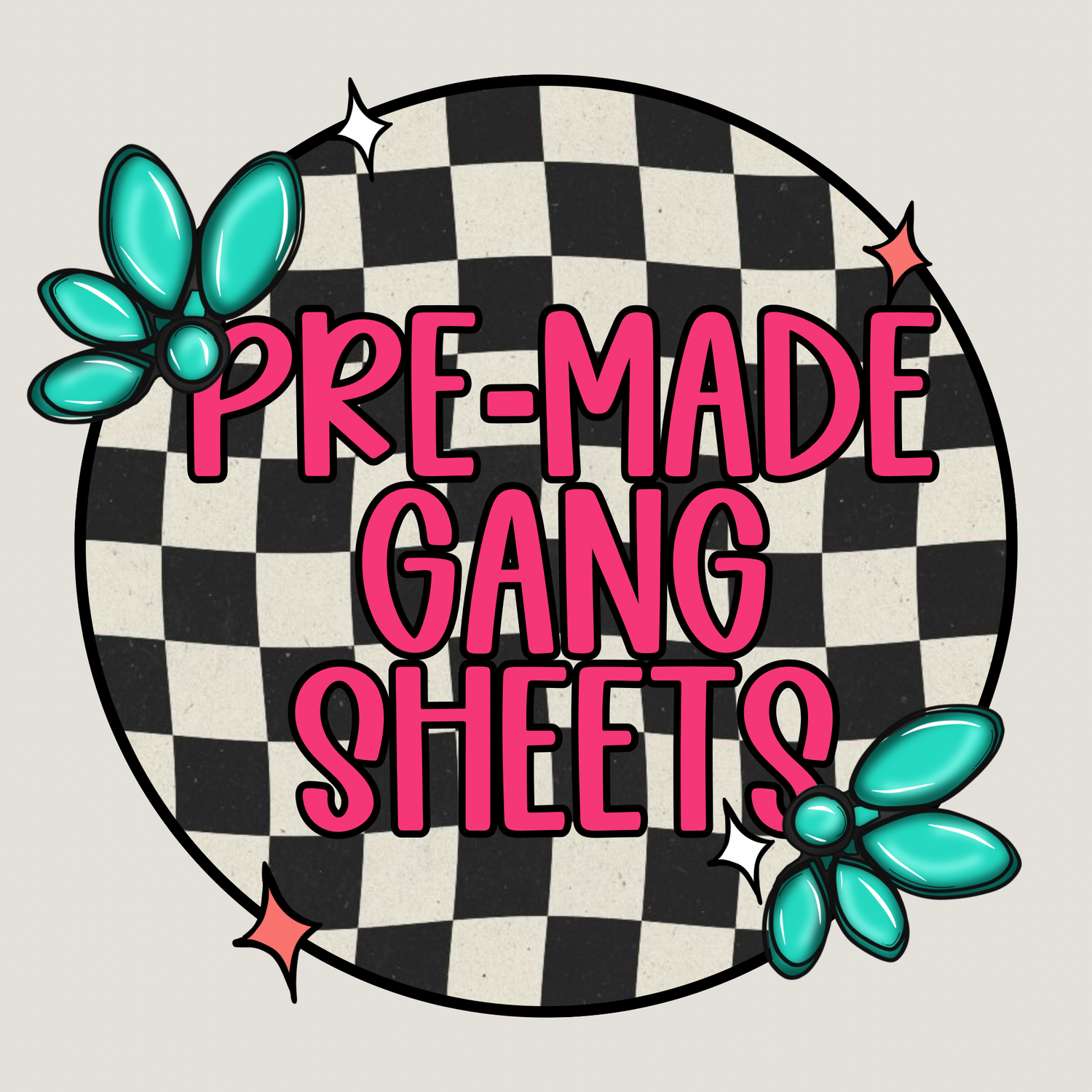 Pre-made Gang sheets