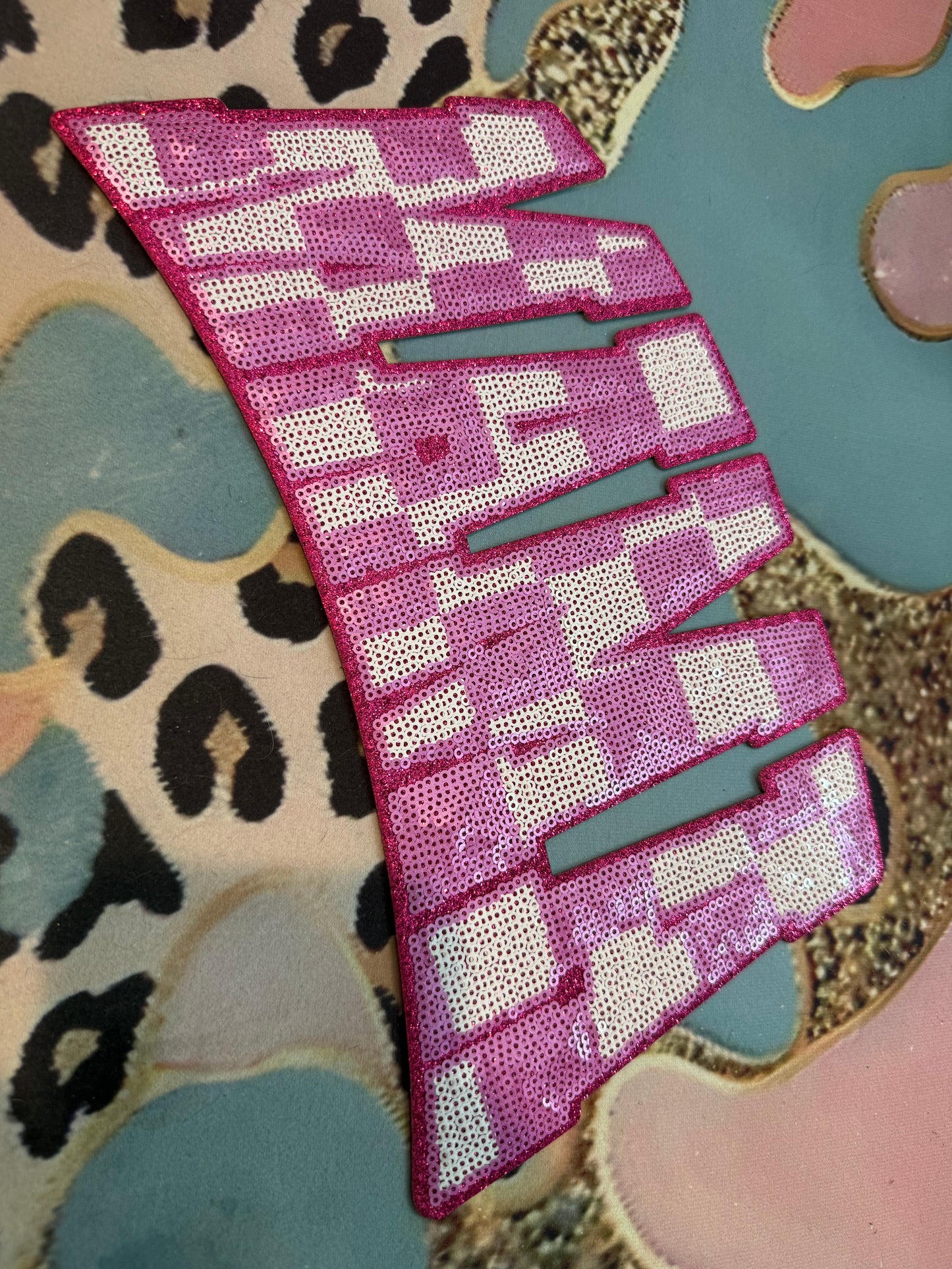 Mama pink patch