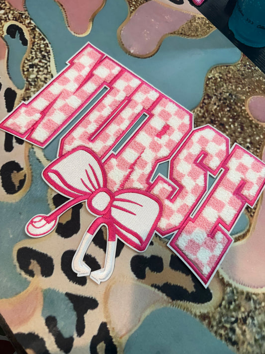 Nurse pink patch