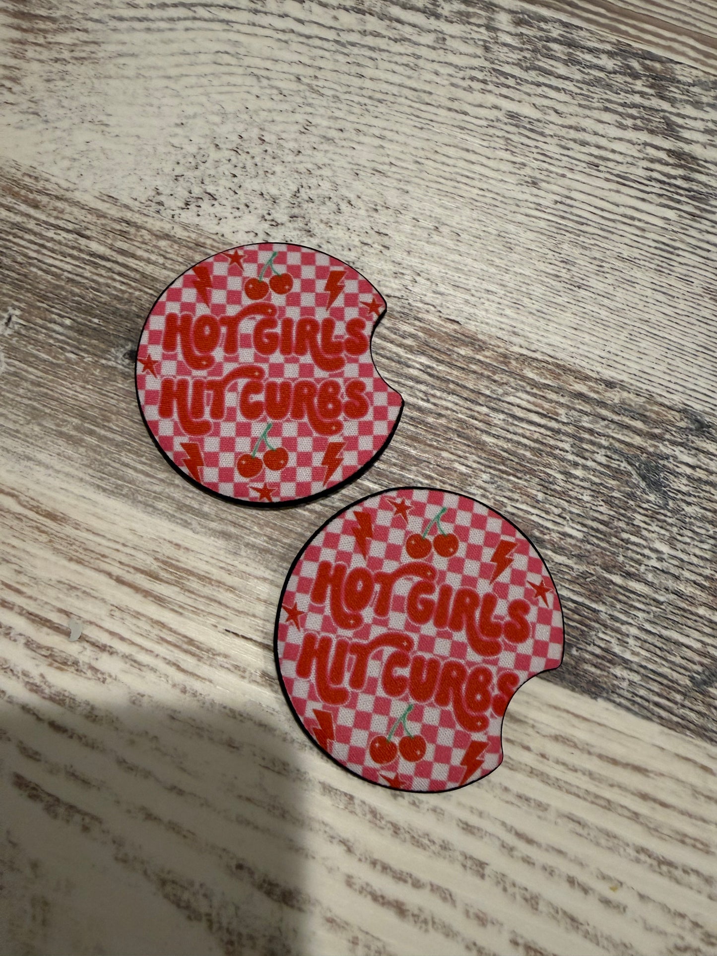 Hot girls hit curbs