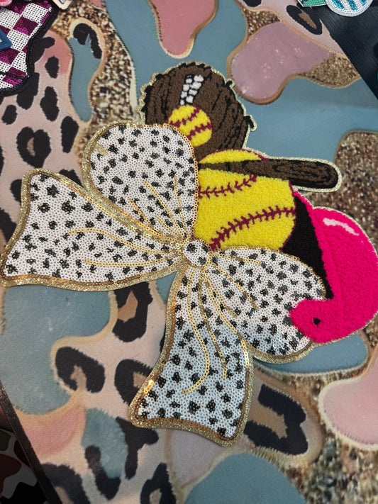 Softball bow patch
