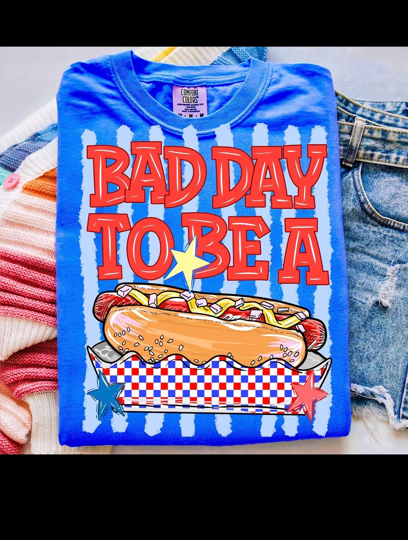 BAD DAY TO BE A HOTDOG