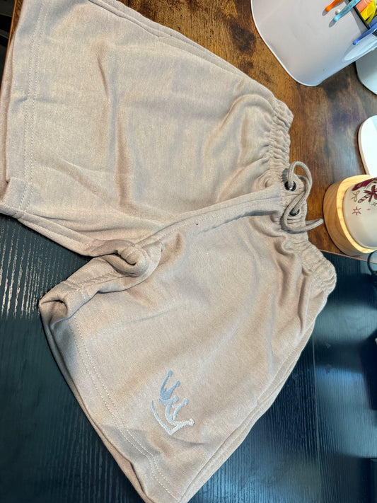 Brown crown shorts