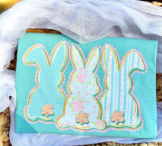 BLUE BUNNY INDIVIDUAL PRINT