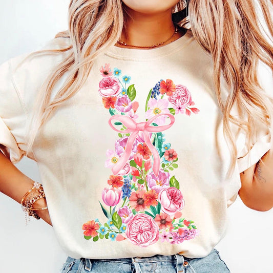 Flower Easter bunny