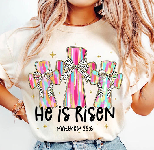 He is Risen cross